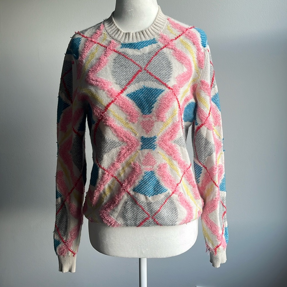 Barrie cashmere argyle sweater